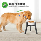 2Pack Elevated Dog Bowl Stand for Large Dogs, Adjustable Width 7-10.6", Raised Food Water Bowl Stand, Bowl NOT Included