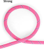 (2 Pack) Long Dog Leash for Dog Training 16FT/20FT/30FT/50FT, ReflectiveHeavy Duty Dog Lead for Large Medium Small Dogs Outside Walking, Playing, Camping, or Yard,Orange&Pink 50FT