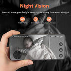 owltron Indoor Camera 2K, 360 Cameras for Home Security with Motion Detection, Baby Monitor with Phone App, 2.4G WiFi Pet Cam with Night Vision & 2-Way Audio
