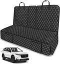 Dog Car Seat Cover for Back Seat for Honda CRV CR-V HRV HR-V 2027 2026-2000 | Seat Covers Backseat Rear Seat Accessories, Waterproof Non-Slip Pet Bench Backseat Covers