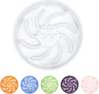 Ceramic Slow Feeder Dog Bowl, 3 Cup Dog Food or 25oz Water, Slow Eating Bowl for Middle Breed, Maze Puzzle Feeder for Fast Eaters, Anti-Choking Stop Bloat, Non-Slip BPA Free (White)