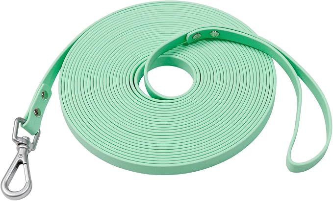 Waterproof Long Dog Leash Recall Training Lead 5 10 16 30 50 Foot for Large Medium Small Dogs Outdoor Training Walking Playing and Camping