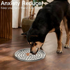 Lick Mat for Dogs & Cats, Double-Wall Stainless Steel, Small-1Pack | Non-Slip Heavy Duty Base, Mental Stimulation for Anxiety Reducer, Whisker-Friendly for Cat