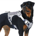 AUROTH Tactical Dog Harness for Large Dogs No Pull Adjustable Pet Harness Reflective K25 Working Training Easy Control Pet Vest Military Service Dog Harnesses