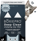 Boxie Probiotic Clumping Cat Litter 40+ Day Odor Control Dust Free 28 lb