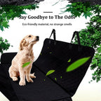 Dog Car Seat Cover,100% Waterproof Pet Backseat Cover,Car Seat Cover for Dogs,Duty Scratch Proof Nonslip Backseat Dog Cover for Car/SUV/Truck
