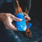 Ruffwear, Bark'n Boot Socks, Comfortable Dog Socks & Boot Liners, Blue Pool, 2.50 in/ 2.75 in