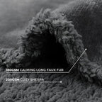 Luciphia Waterproof Bed Blanket Washable,Soft Sherpa Fleece Puppy Reversible Throw Blankets for Small Medium Dog Cat,Furniture Cover Protector Couch Bed from Liquid Pee and Pet Fur, Grey,57" x 40"