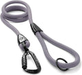 MADE TO ROAM Premium Explorer Leash - Climbing Rope Leash with Autolocking Aviation Aluminum Carabiner - Montana Moonrise, 4ft