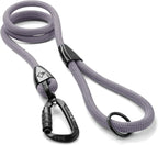 MADE TO ROAM Premium Explorer Leash - Climbing Rope Leash with Autolocking Aviation Aluminum Carabiner - Montana Moonrise, 4ft