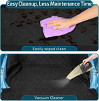 Veckle SUV Cargo Liner for Dogs - Trunk Cover with Bumper Flap Protector | Waterproof Pet Cargo Cover with Side Flaps, Dog Car Seat Cover with Non-Slip Trunk Mat, Prevents Scratches Pet Hair Mud Dirt