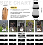 SCENEREAL Anti Slip Dog Socks to Prevent Licking Paws for Hardwood Floors | Double Sides Dog Shoes Boots & Paw Protectors for Hot/Cold Pavement, Dog Grippy Booties for Small Medium Large Senior Dogs