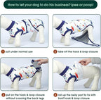 Kuoser Recovery Suit for Dogs Cats, Soft Dog Surgery Suit Female Male Spay | Professional Dog Onesie for Surgery, Substitute E-Collar & Cone, Prevent Licking Dog surgical suit Pet Neuter Suit