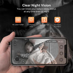 owltron Indoor Security Camera 2K, 360° Cameras for Home Security with Motion Detection, 2.4G WiFi for Baby/Pet/Nanny/Camara with Night Vision, Siren Alarm & 2-Way Audio, Compatible with Alexa