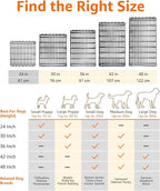 Amazon Basics Foldable Octagonal Metal Exercise Dog Playpen, Indoor/Outdoor Pet Fence, No Door, 8 Panels, Extra Small, 24 x 24 Inches, Black