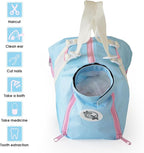 Cinf Cat Restraint Grooming Bag, Anti-Scratch Tool for Nail Trimming | Safe grooming restraint bag controls cat movement for bathing, nail trimming, injections and veterinary examinations
