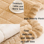 Mitid Sofa Cover Fuzzy Couch Cover for Pet, Couch Covers for Dogs Pets Mat | Washable Non-Slip Sofa Slipcover Cushion Protector Pets Friendly Mat, Dog Couch Cover, Square Couch Covers for Dogs Non Skid