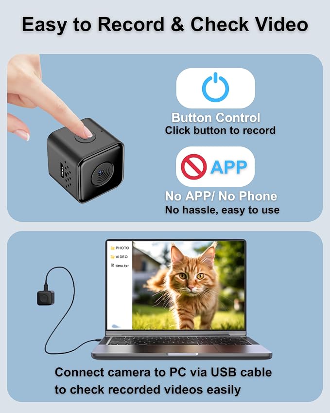 Dog Collar Camera 1080P HD Video Recording Pet POV Cam | M-Size Collar for Medium Dogs & Big Cats up to 44 lbs, No WiFi No App Action Camera, Night Vision (Micro-SD Card Required)