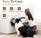 Dog Beds for Large Sized Dog, Orthopedic Foam with Waterproof Lining | Egg crate foam for joint support. Soft plush surface. Non-slip bottom. Removable & machine washable cover. OEKO-TEX certified