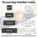 Pet Couch Cover Sofa Washable - Dog Couch Protector Covers Non-Slip Soft Fuzzy Plush Sofa Slipcovers, Pet Friendly Dog Mat for Furniture Couches, Car, Recliner, Black, 27.6"x27.6"