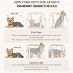 JourCraf Dog Carrier for Small Dogs, Soft Sided Cat Carrier with Hard Bottom, Breathable Mesh Top, Safety Leash, Padded Shoulder Strap, Fits Pets up to 13 lbs, for Travel, White