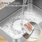 Stainless Steel High Sided Cat Litter Box | Sturdy Metal, Odor-free, Cat Litter Non-stick and Easy to Clean, Ideal for Indoor Cats, Kittens and Multicat Houses