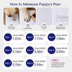 FUAMEY Waterproof Dog Booties for Medium Dogs, Dog Boots & Paw Protectors | Flexible fit, reflective strips, indoor hardwood floors, hikking, daily walks, prevernt licking paws, 4 PCs