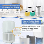 Core 300 Replacement Filter for LEVOIT Core 300S-P Air Purifier | Compatible with Core 300, 300S, 300S-P VortexAir Air Purifier, 3-in-1 H13 True HEPA, 4-Pack, Core 300-RF Filters