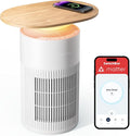 SwitchBot Air Purifier for Home Large Room, Matter, Up to 3620 ft², Air Purifier for Wildfire Smoke, Pets, Odors, 20dB, Washable Pre-filter, Pet Mode, RGB Light, Work with Alexa, HomeKit, Google Home