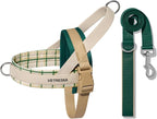 VETRESKA Dog Harness and Leash Set, Easy Walk Dog Harness, XS | for Small Medium Dogs, No Pull Puppy Harness for Walking and Training, Adjustable, Anti-Twist Leash (Santal Forest)
