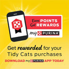 Purina Tidy Cats Free and Clean Unscented Clumping Cat Litter, 38 lb Box | Activated charcoal delivers lasting odor control, made without fragrances or dye, clumping