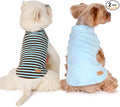 KYEESE 2Pack Dog Sweater Warm Pet Coats Pullover Dog Sweaters for Small Dogs Male Stretchy Pets Clothes Soft Pet Sweatshirt Turtleneck Dogs Clothes