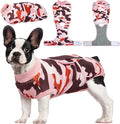 Kuoser Recovery Suit for Dogs Cats, Soft Dog Surgery Suit Female Male Spay | Professional Dog Onesie for Surgery, Substitute E-Collar & Cone, Prevent Licking Dog surgical suit Pet Neuter Suit
