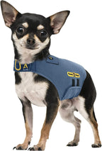 CozyVest® Dog Anxiety Vest 3-in-1 Music & Aromatherapy Shirt, Relaxing Sound & Essential Oils Jacket, Fireworks Thunder Separation & Thunderstorm Canine Stress Relief Coat (Gray, XXS [Up to 7 Lbs])