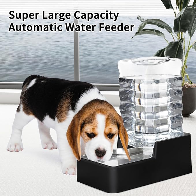 RIZZARI 8L Auto Dog Water Dispenser with Leak-Proof -Dog Water Bowls | Food-Grade Materials,Stable Base, Fresh Water Supply,Low Maintenance,Fits Multiple Pets,Home & Apartment Ready