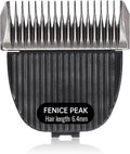 5FC Low Noise Pet Dog Grooming Clippers Replacement Blade Ceramic Edge Detachable Steel Pet Clipper Blade with Cutting Length of 6.4mm 1/4'' (1 Count)