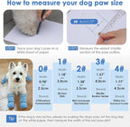 Breathable Hot Pavement Dog Shoes for Small & Medium Dogs(Blue, 3# | Adjustable Double Strap and Non-Slip Dog Boots Paw Protectors for Walking Running Hiking, Soft Comfortable Safe Easy to Wear