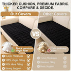 Smiry Couch Cover for Dogs, Non Slip Fuzzy Pet Sofa Covers Washable | Sofa Slipcovers for 3 Cushion Couch, Soft Thick Furniture Protector for Cats Dogs, Against Fur, Dirt, Scratch (35.4"x82.7")