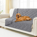 Smiry Waterproof Dog Bed Cover, Reversible Pet Blanket for Sofa Couch | Soft Washable Dog Blanket, Leakproof Couch Cover for Dogs Cats & Furniture Protection, 68x82, Grey/Grey