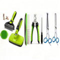 Dog Brush for Shedding,Deshedding Slicker Undercoat Rake Brush for Dog,8PCS | Cat Deshedding Brush,Dematting Tools for Dogs,Dog Comb,Nail Clipper for Short or Long Haired Dog Cat Rabbit Grooming At Home
