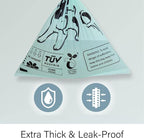 Home Compostable Dog Poop Bags, Plant-Based Dog Waste Bags - 255 Count, Extra Thick & Leak Proof, Unscented Flat Bags, Biodegradable & Eco-Friendly 9 x 13 Inches