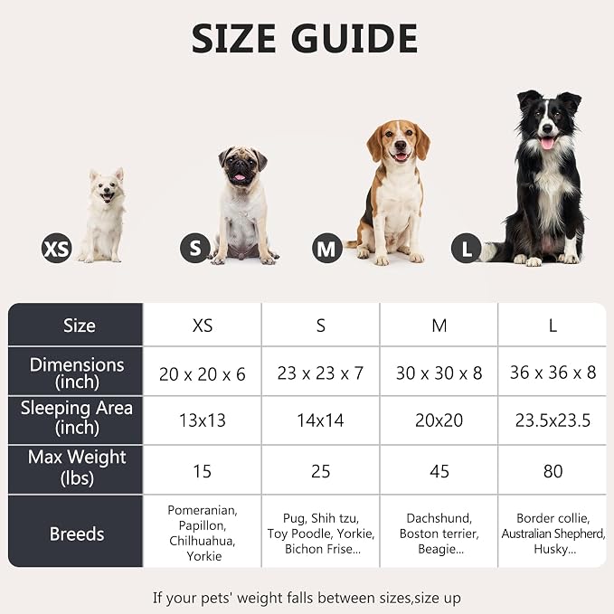 MIXJOY Orthopedic Dog Bed Comfortable Donut Cuddler Round Pet Beds Ultra Soft Washable Dog and Cat Cushion (20''/23''/30'') (30'', Black)