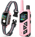 3300ft Dog Shock Collar with Remote Control, IPX7 - Pink | 4 Training Modes, Security Lock, Extremely Long Battery Life, Waterproof, Rechargeable E-Collar for Small Medium Large Dogs