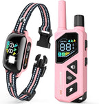 3300ft Dog Shock Collar with Remote Control, IPX7 - Pink | 4 Training Modes, Security Lock, Extremely Long Battery Life, Waterproof, Rechargeable E-Collar for Small Medium Large Dogs