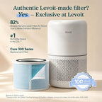 Levoit Core 300-P Air Purifier Smoke Remover Replacement Filter, 1 Pack | Genuine Core300S-P Filters, Supports HEPA Sleep Mode, High-Efficiency Activated Carbon, Core 300-RF-SR, Blue