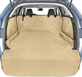 Veckle SUV Cargo Liner for Dogs - Trunk Cover with Bumper Flap Protector | Waterproof Pet Cargo Cover with Side Flaps, Dog Car Seat Cover with Non-Slip Trunk Mat, Prevents Scratches Pet Hair Mud Dirt