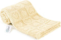 gogobunny Large Pet Blanket for Dogs Cats, Ultra Soft 300GSM Coral Fleece Washable Furniture Protector for Couch Bed Car Seat, Calming Crate Mat Blanket for Large Breeds, Beige, 50x60IN
