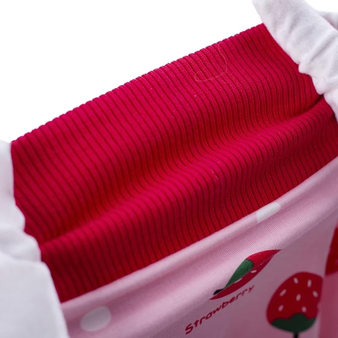 Dog Recovery Suit After Surgery Female Male, Medium Large Dog Neuter Shirt Cone Alternatives Prevent Licking Surgical Onesies (Strawberry, XL)