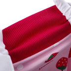 Dog Recovery Suit After Surgery Female Male, Medium Large Dog Neuter Shirt Cone Alternatives Prevent Licking Surgical Onesies (Strawberry, 5XL)