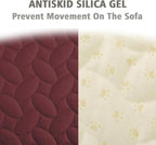 Ameritex Pet Bed Cover Dog Bed Blanket for Sofa and Furniture Waterproof New Pattern Design (40x50 Inch, Burgundy)